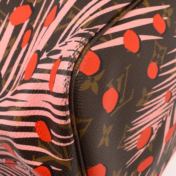 Louis Vuitton Monogram Jungle Dot Neverfull MM Tote Bag - Picture 3 of 7
